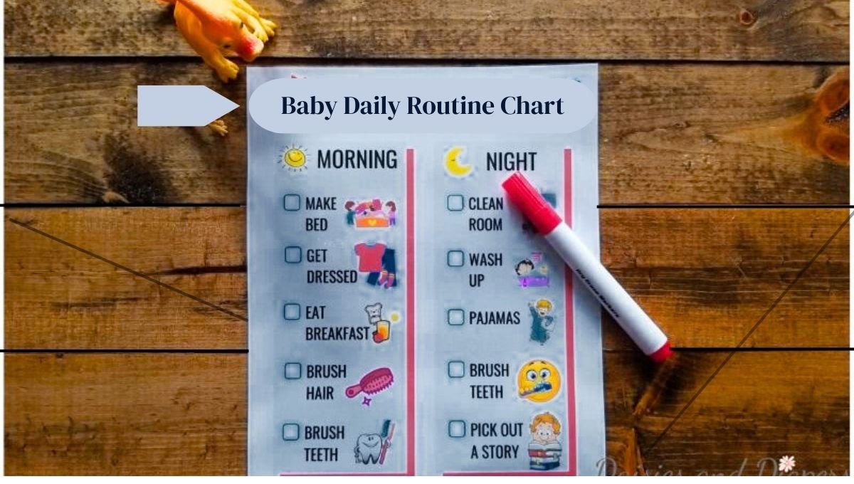 Baby Daily Routine Chart