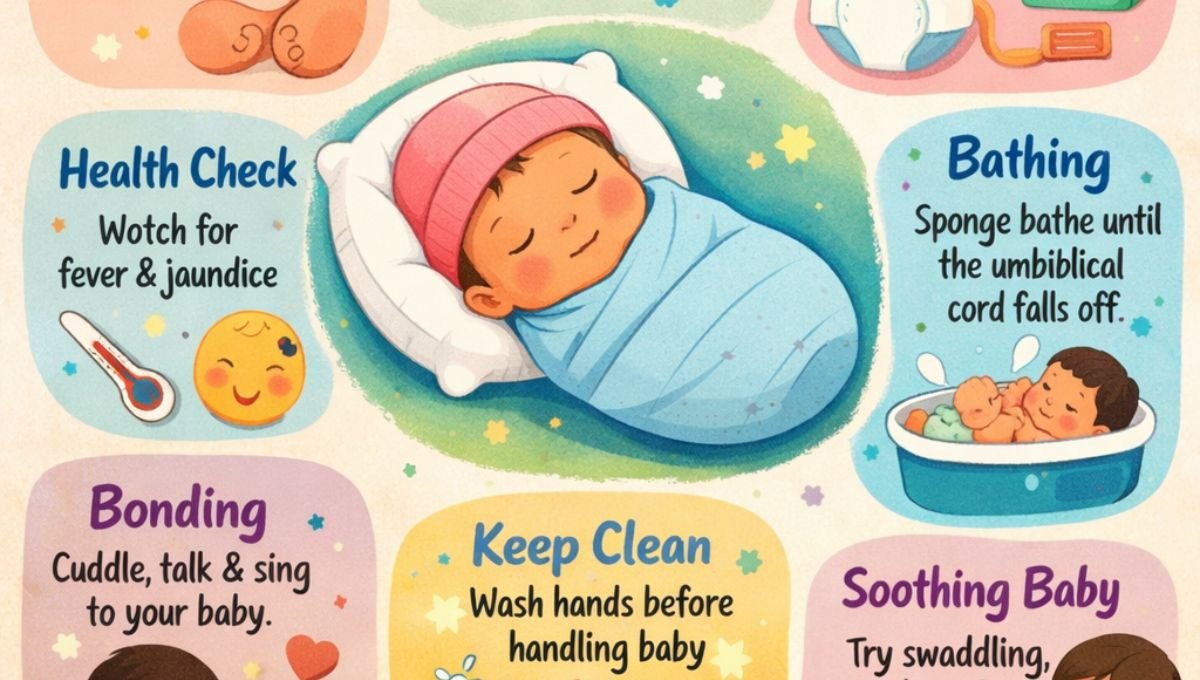 Newborn baby care tips for new parents