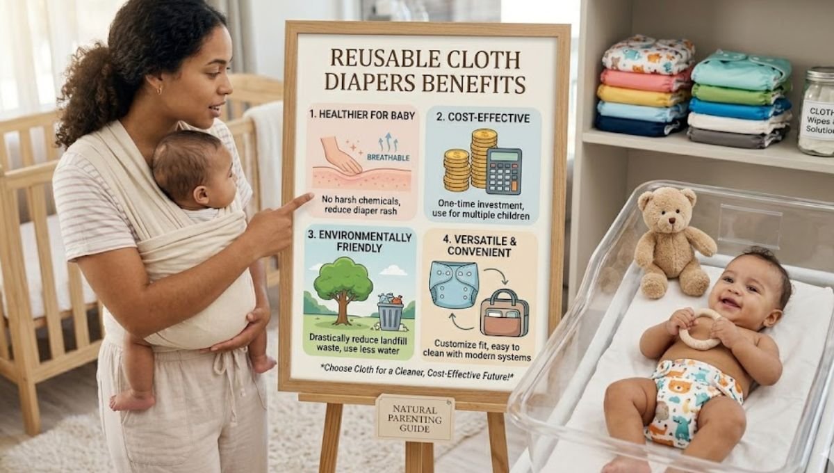 Reusable Cloth Diapers Benefits