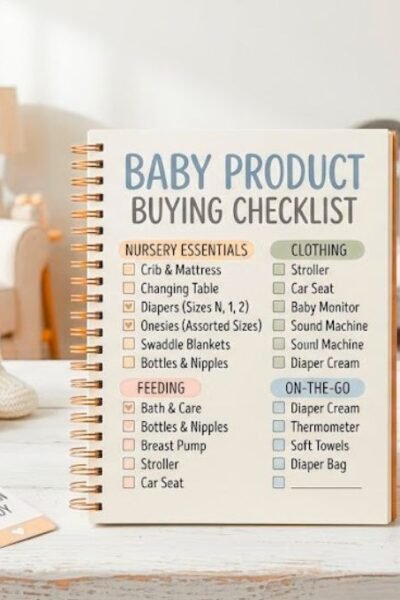 Baby Product Buying Checklist
