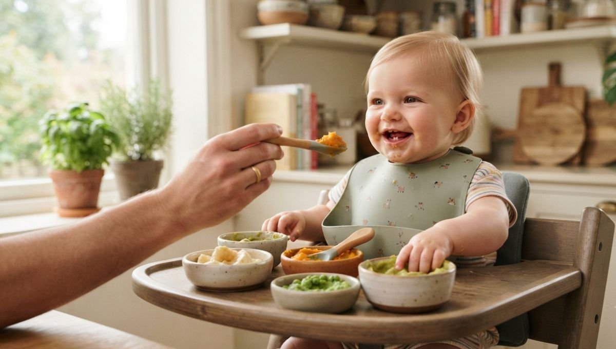 Homemade Baby Food for 6 Months