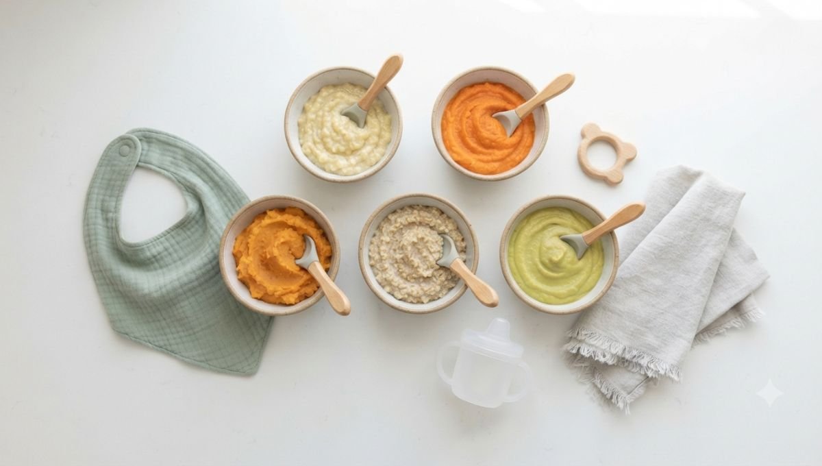 Baby Food Chart 6 to 12 Months