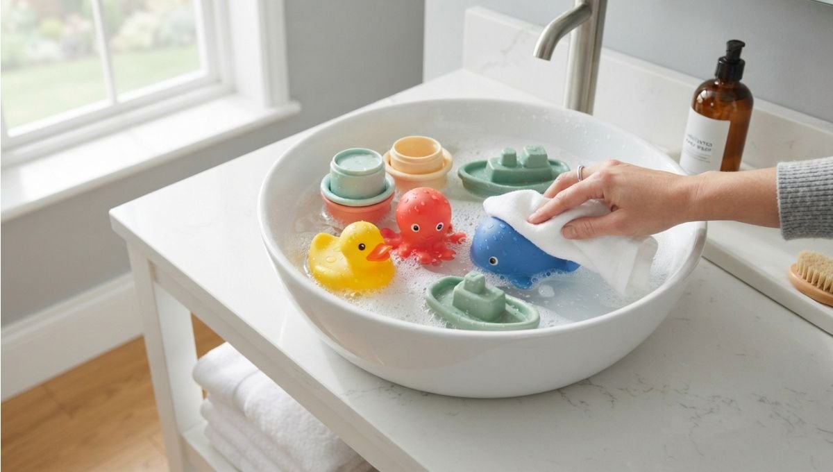 How to Clean Baby Toys
